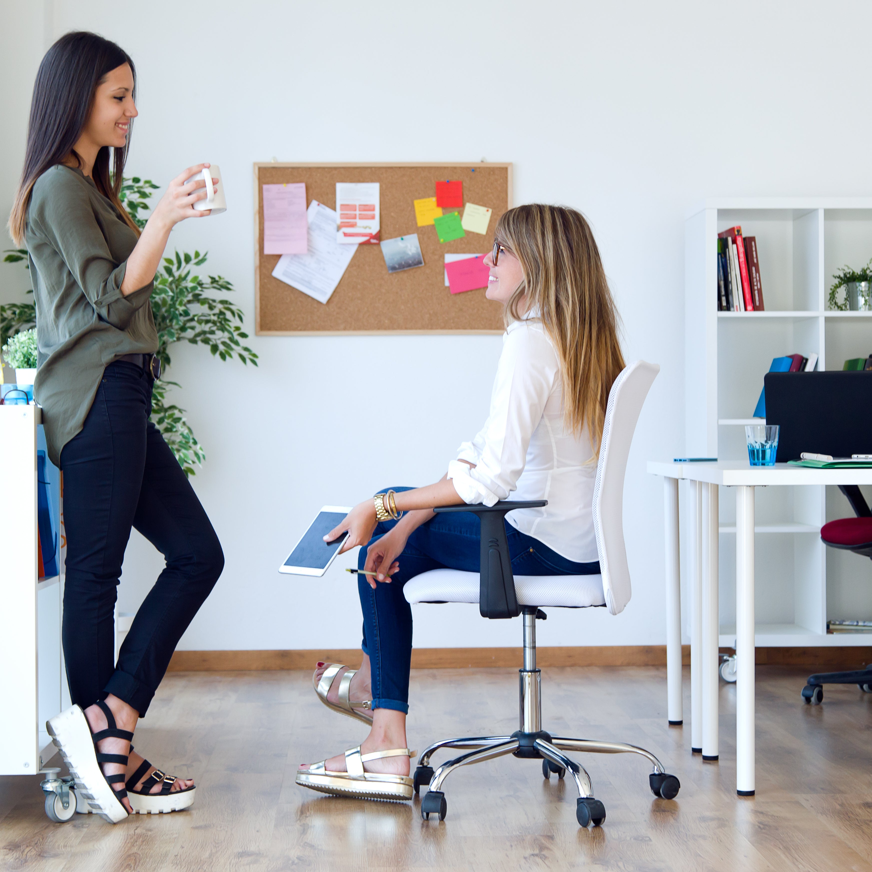 Standing vs. Sitting: that's higher within the office